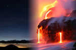 火山と星のツアーサムネイル